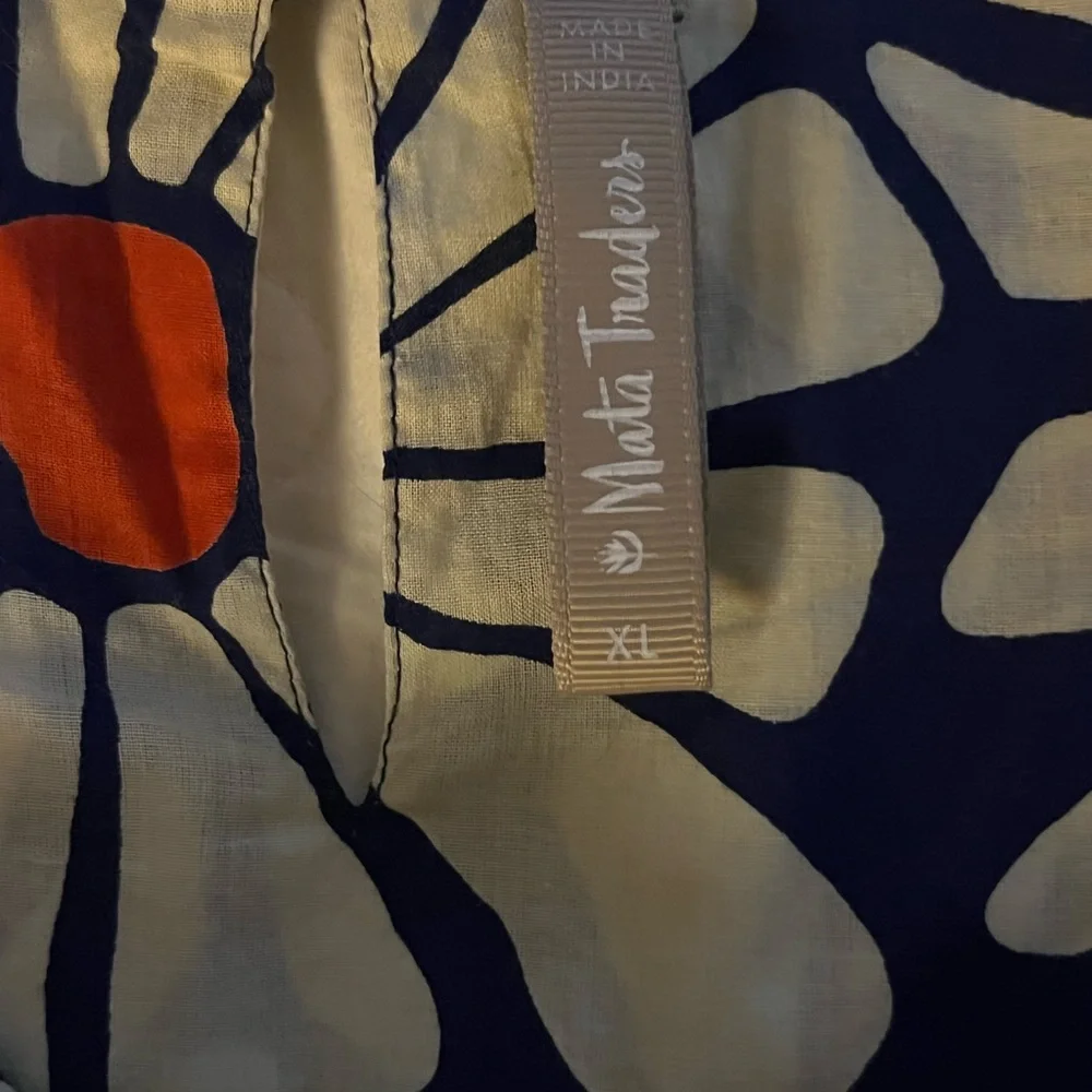 Mata Traders Sofia Midi Dress in Navy Floral in size XL - Picture 6 of 13